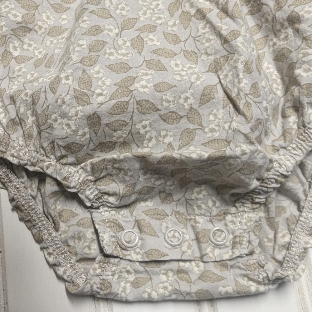 Carter's Floral Baby Romper - Picture 3 of 5